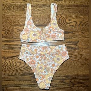 NWOT Sun Bleached Swimsuit Set